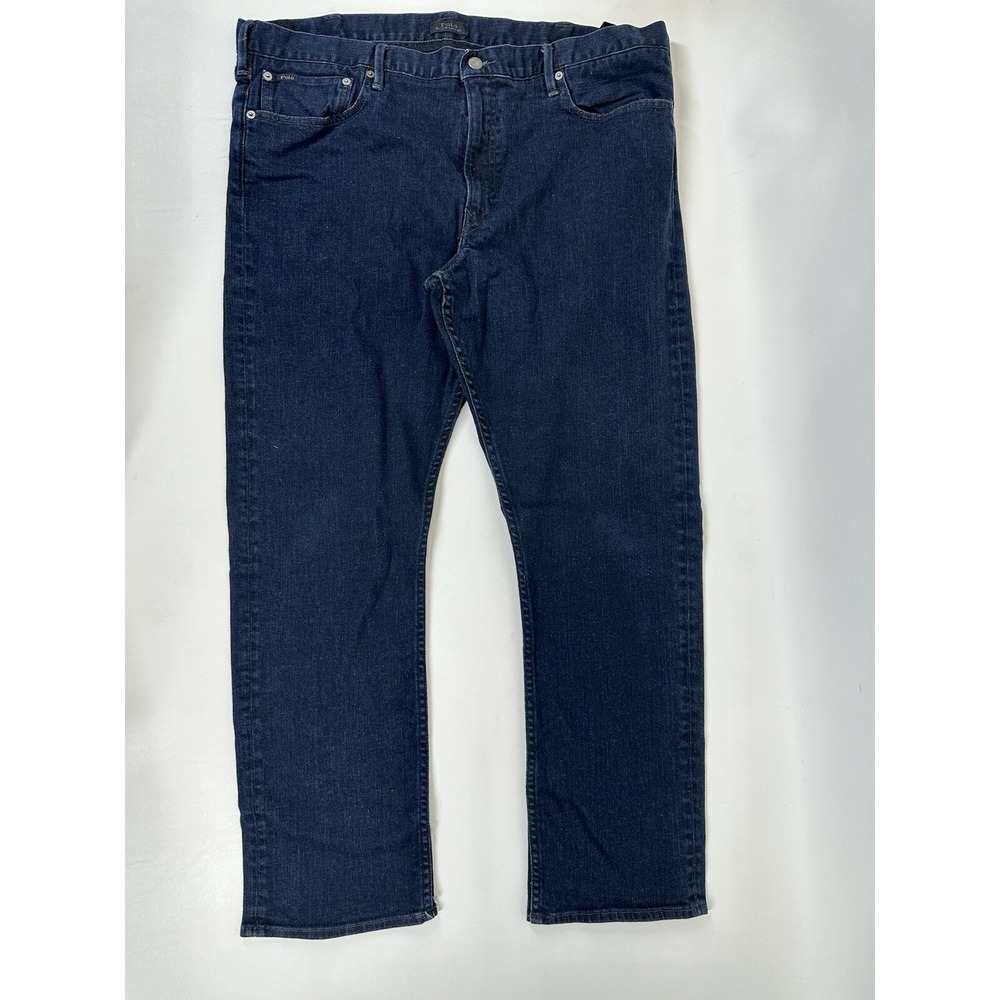 Polo Ralph Lauren Black Label Prospect Straight Men's 40 x 32 Dark Denim Jeans